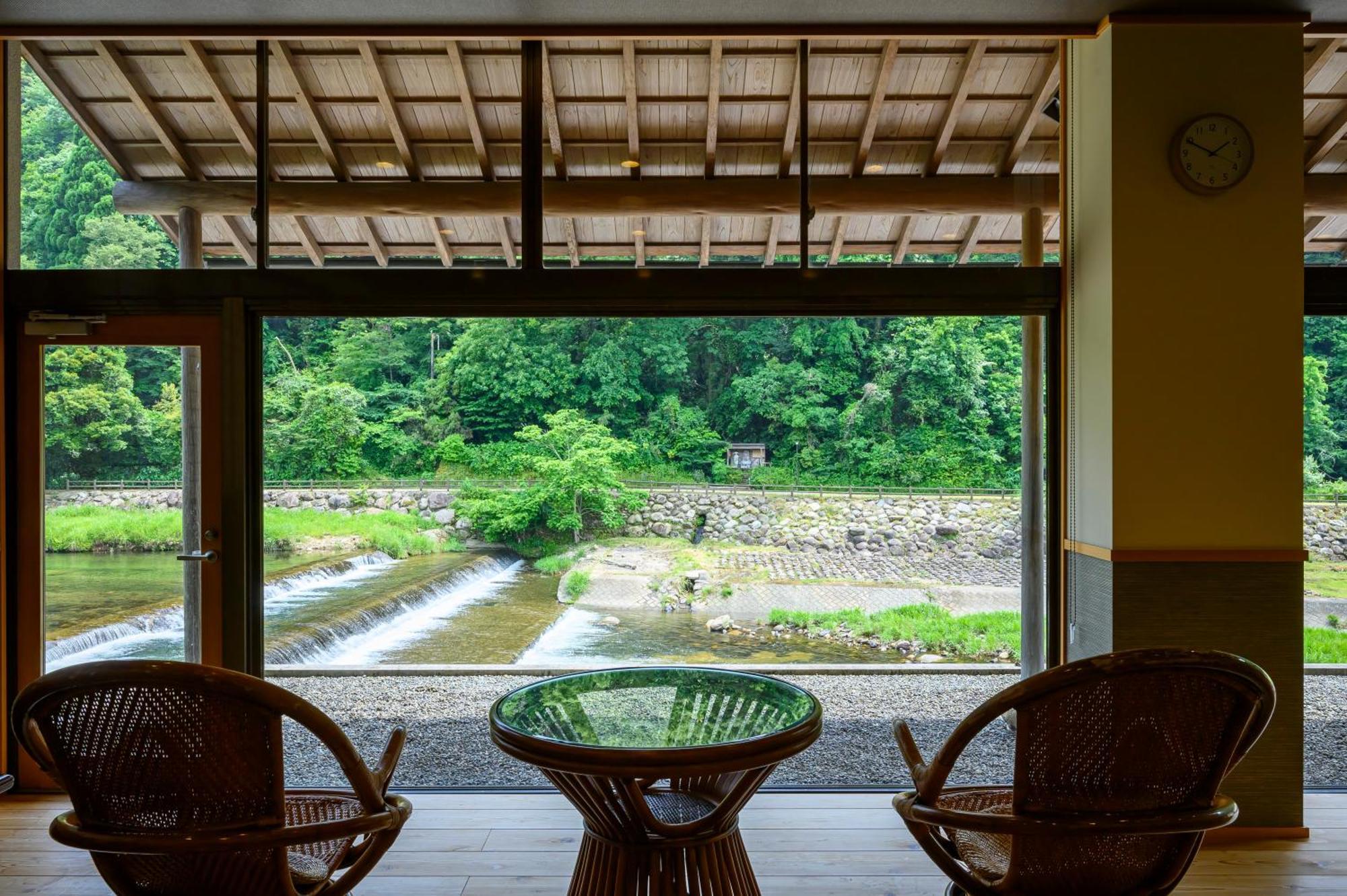 Ryokan Ohashi Hotell Misasa Eksteriør bilde